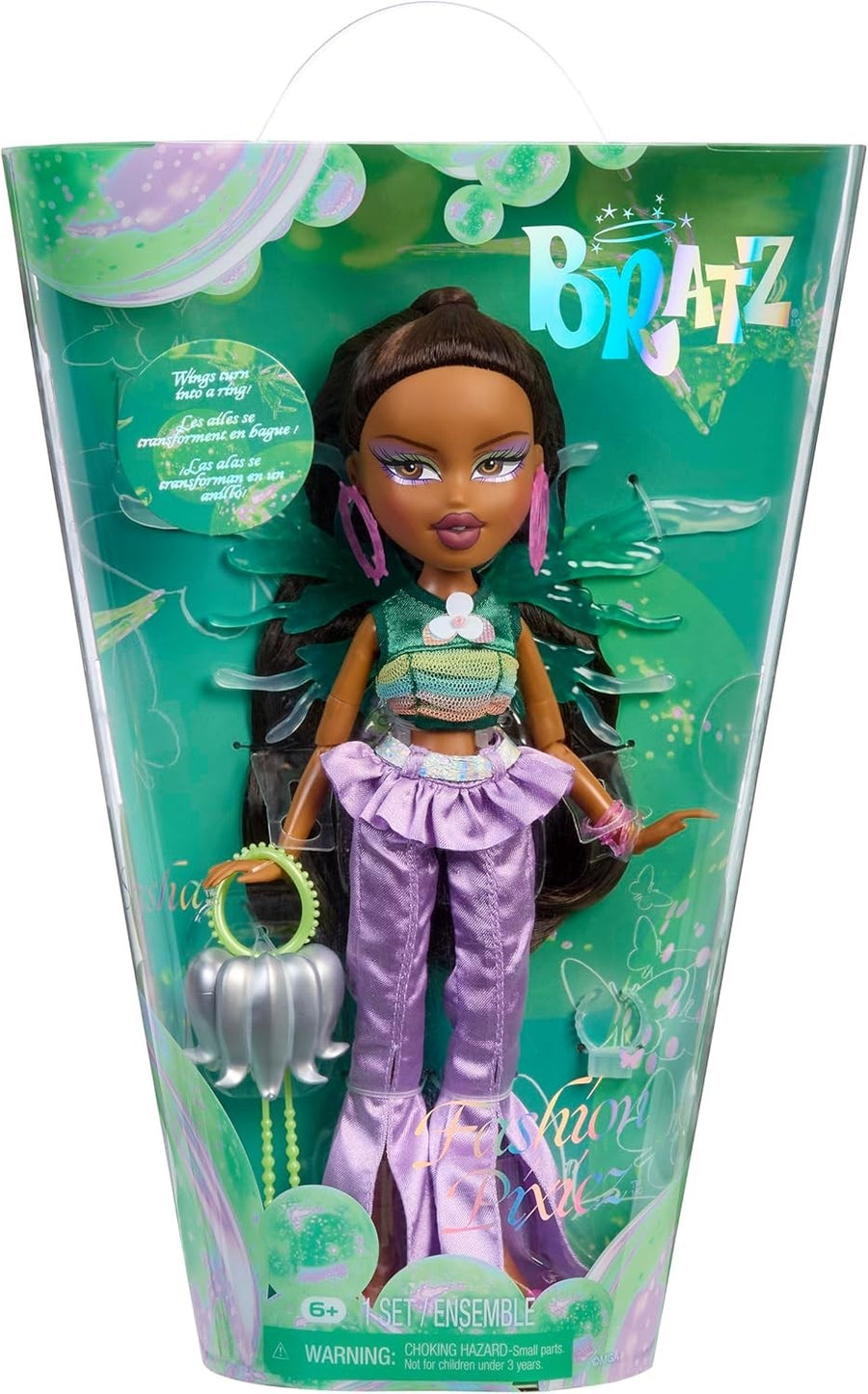 Fantasy Pixie Fashion Doll 11.5in Wings Ring Outfit Accessories