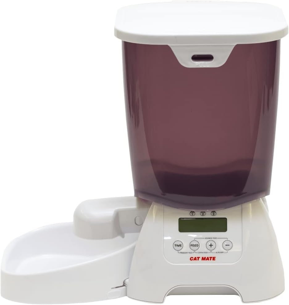 Automatic Cat Dog Feeder 3kg Timed Food Dispenser LCD Portion Control