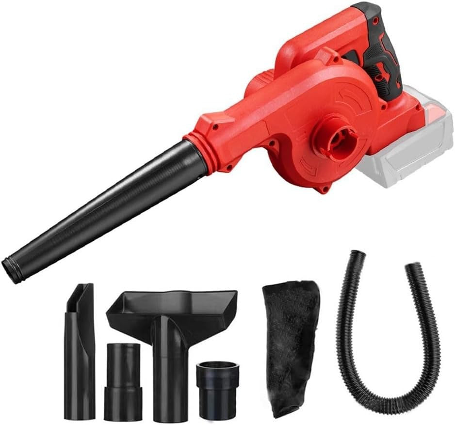 Cordless Leaf Blower Vacuum 18V 2-in-1 Lightweight Garden Cleaner