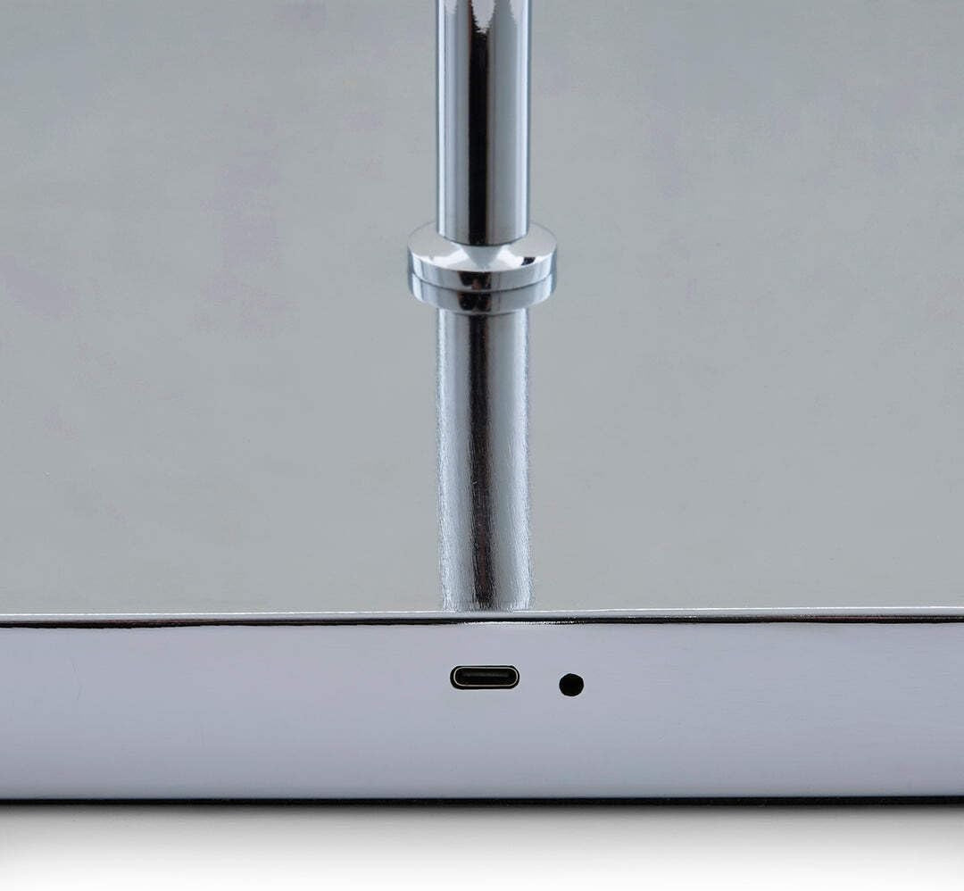 Rechargeable LED Floor Lamp 155cm USB Dimmable Warm Light Modern Design