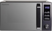 Dark Steel 23L Digital Microwave 900W 8 Auto Cook Mirror Door