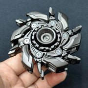 Metal Fidget Spinning Top Open Armor Magnetic EDC Stress Toy