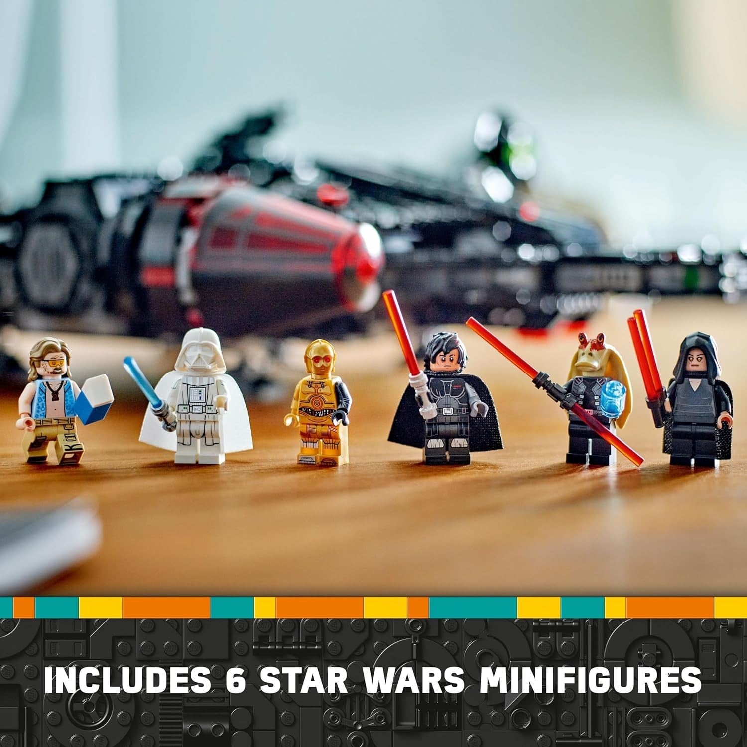 Star Wars The Dark Falcon 1579pcs Starship Building Set w Minifigs