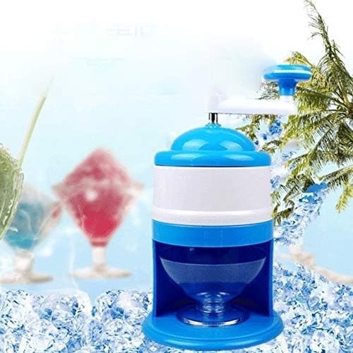 Manual Ice Crusher Slush Maker Hand Crank Snow Cone Shaved Ice