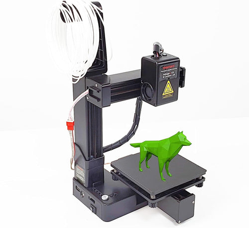 Compact High Accuracy 3D Printer Fast Heat Beginner PLA TPU ABS UK Plug