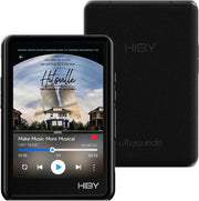 HiFi MP3 Player DSD256 MQA8X Dual DAC Bluetooth WiFi 21h Battery Black