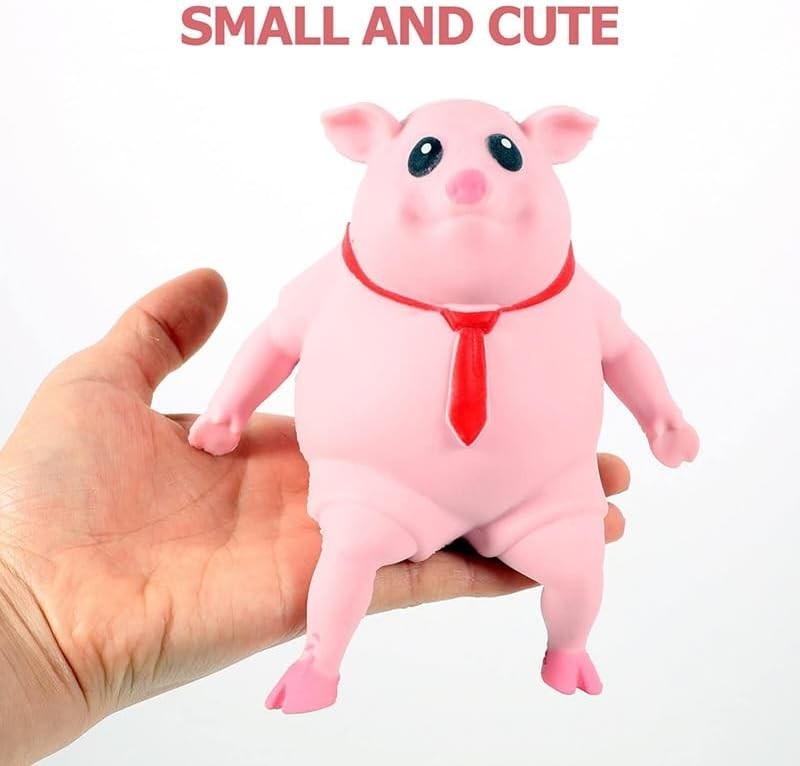 Large Stress Pig Squishy Toy Pink Anti Stress Funny Animal Fidget