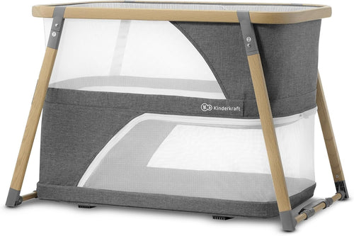 4in1 Travel Cot Playpen Cradle with Mattress Bag Quick Folding 41.3x63x71cm