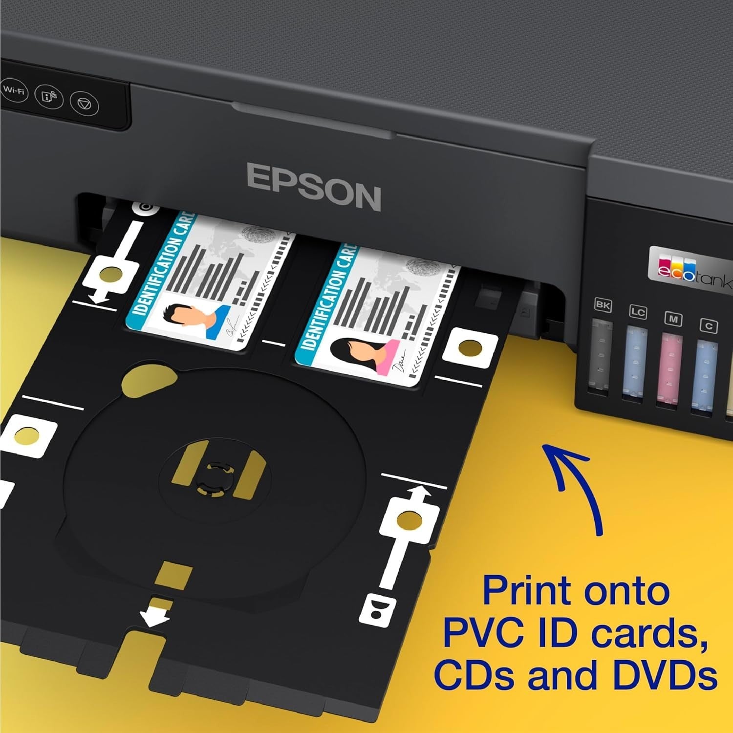 EcoTank ET-18100 A3 Colour Inkjet Photo Printer White | Wireless Durable