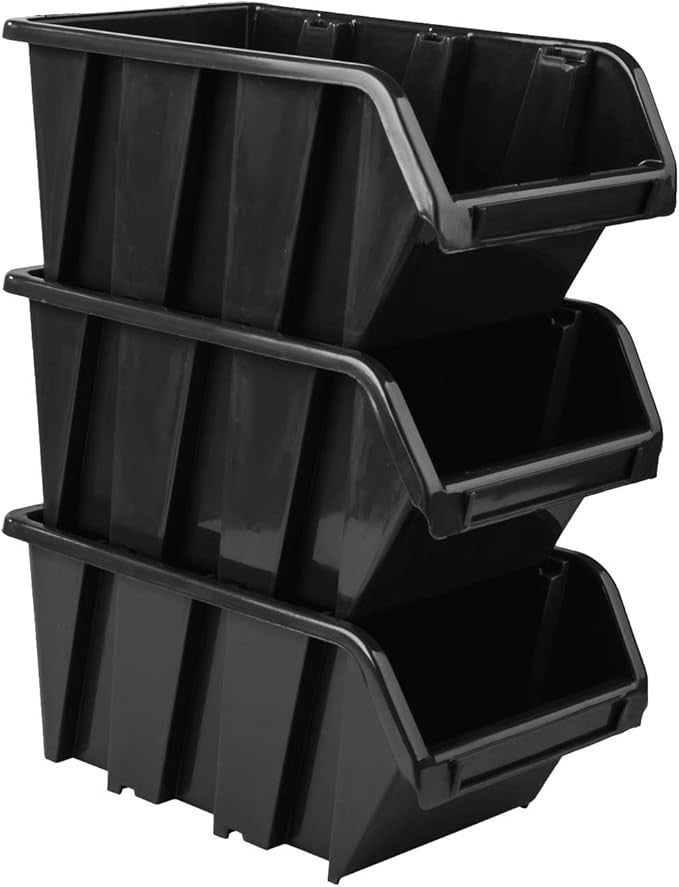 Garage Pegboard Storage Bin Wall Organizer Workshop Tool Rack