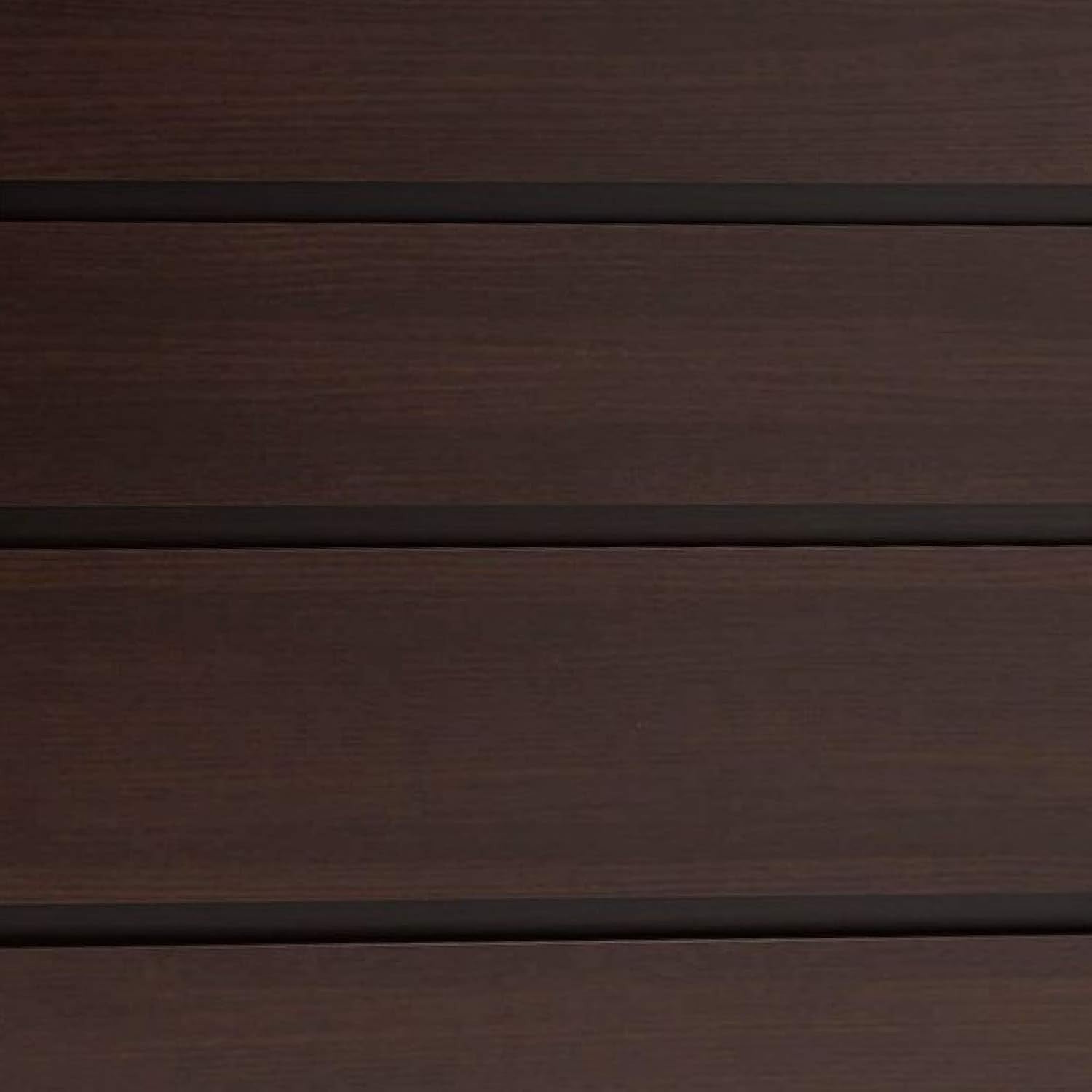 Wenge 8 Drawer Chest Wide Tall Modern Storage Cabinet 120cm MDF