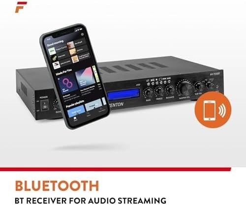 AV-150BT 5-Channel Home Audio Amp Bluetooth 5.1 Surround 150W