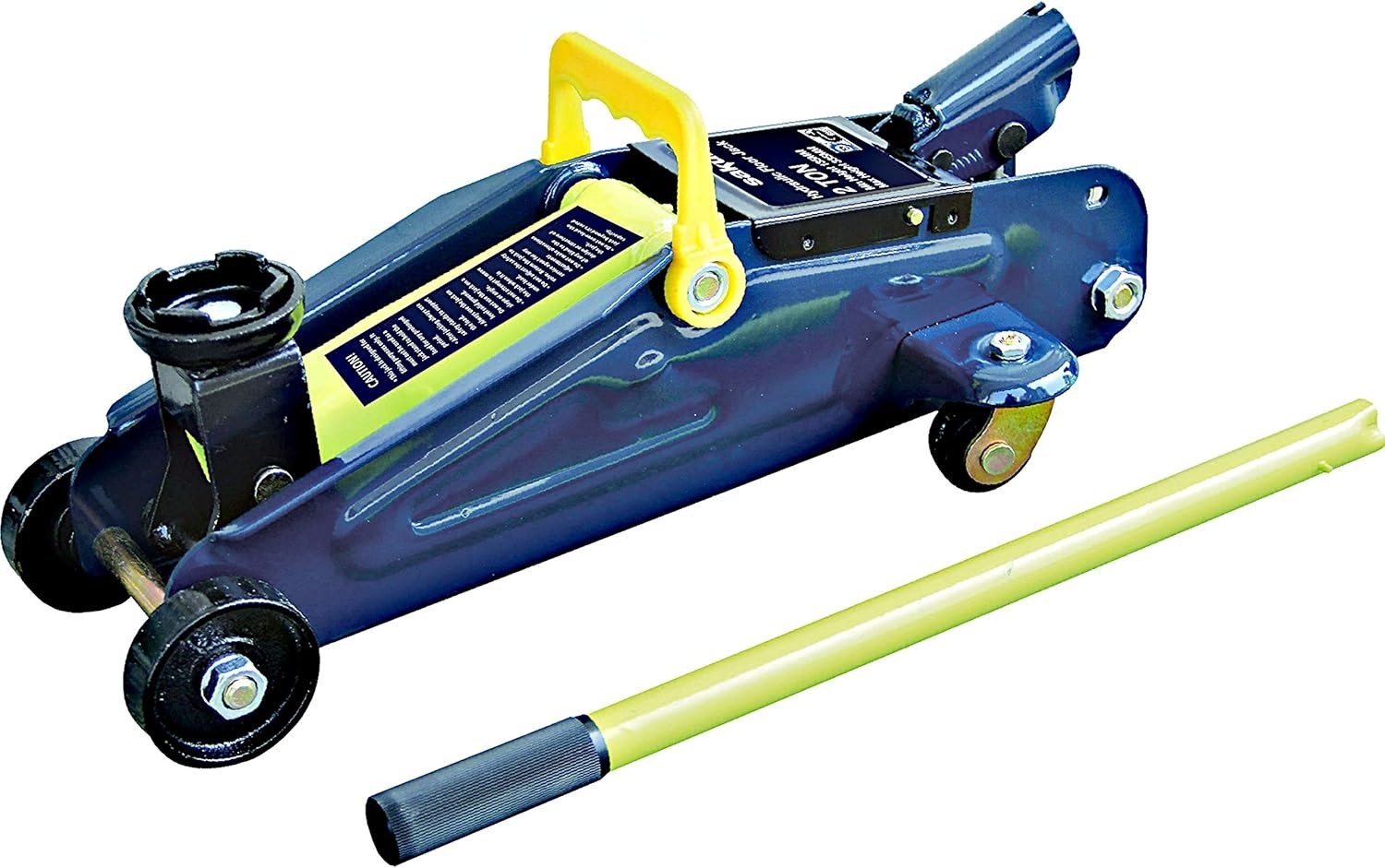 2 Ton Hydraulic Trolley Jack 135–335mm + Extendable Wheel Brace Set TUV/GS