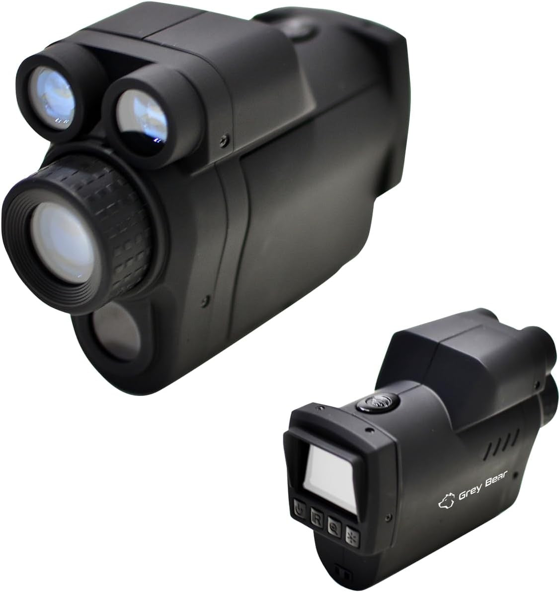 Night Vision Monocular Rangefinder 6X Infrared Compact Hunting Hiking