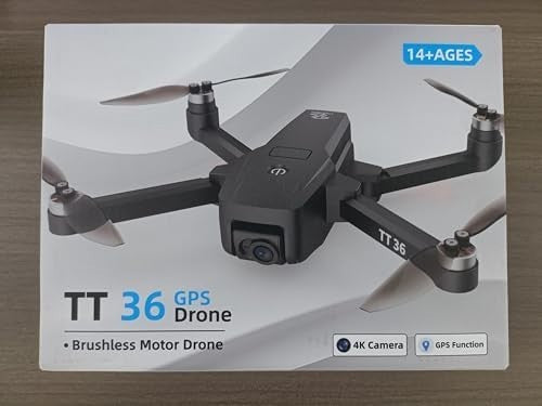 TT36 GPS Drone 4K Camera 5G WiFi Follow Me Circle Fly Brushless RC Quadcopter