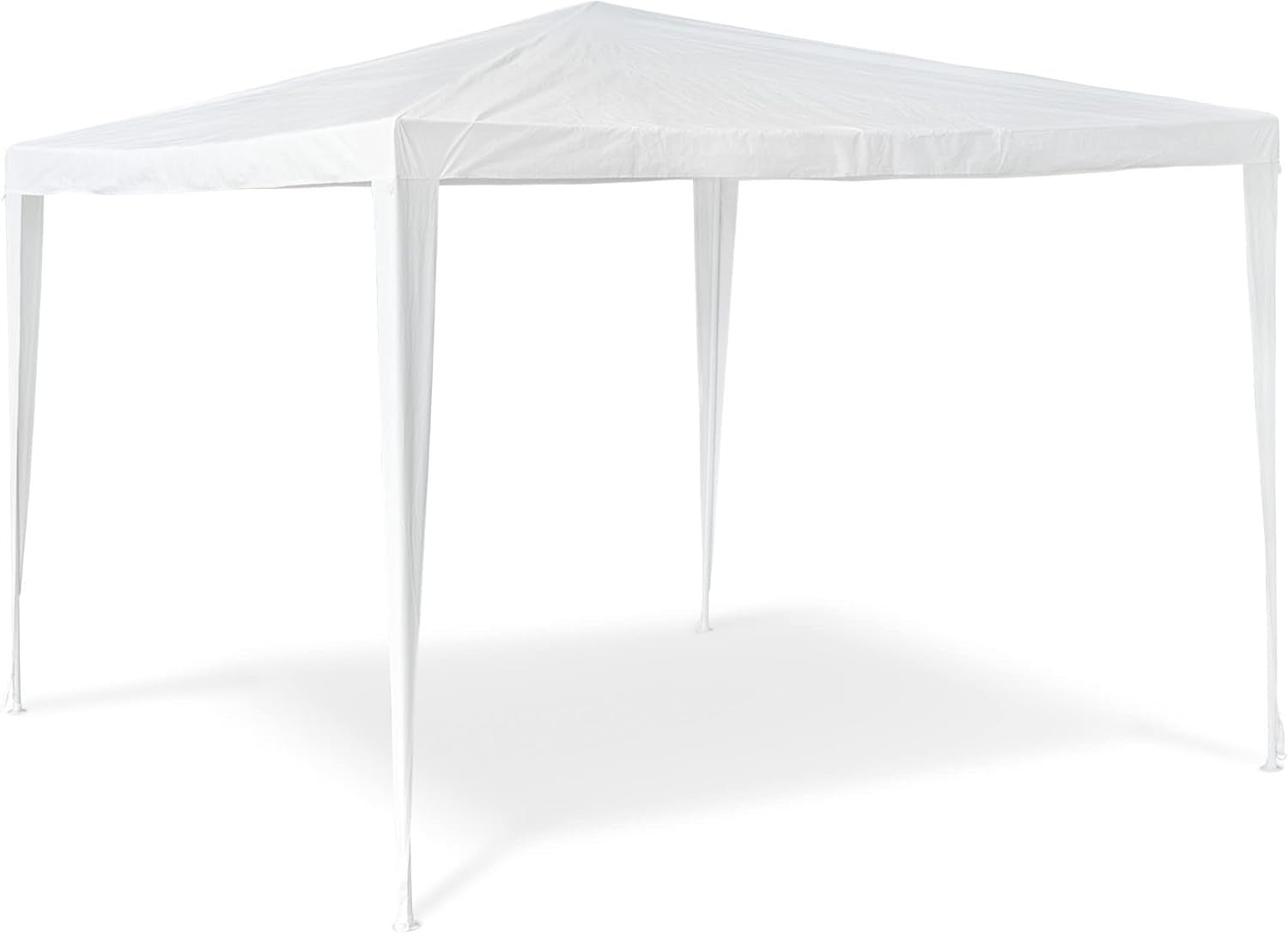 2.5x3x3m White Gazebo Party Tent Steel Frame Garden Pavilion Marquee