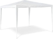 2.5x3x3m White Gazebo Party Tent Steel Frame Garden Pavilion Marquee