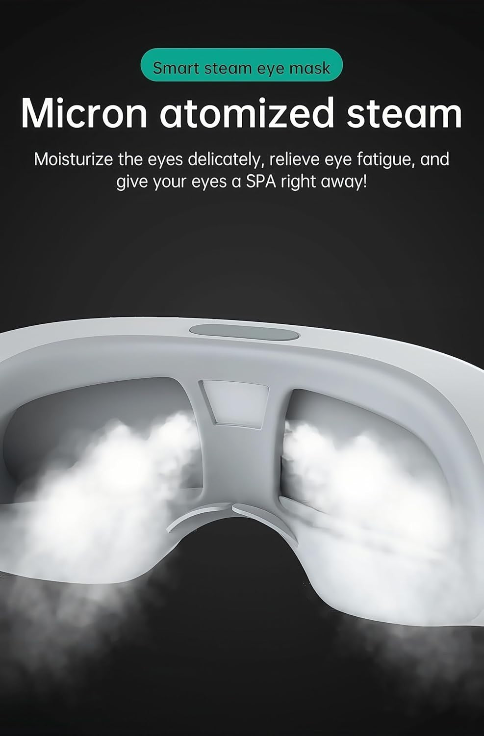 Steam Eye Mask Dry Eye Relief Hot Cold Nano Mist Heated