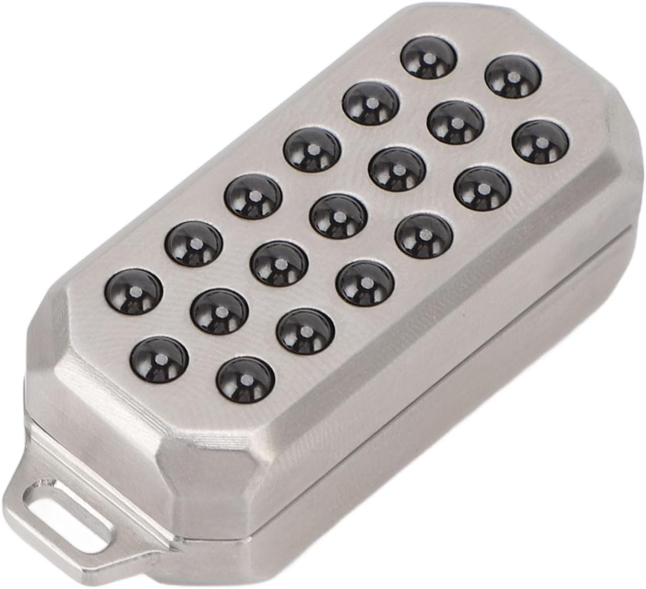 Stainless Steel Push Slider Fidget Stress Relief Pocket Focus Toy