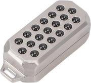 Stainless Steel Push Slider Fidget Stress Relief Pocket Focus Toy