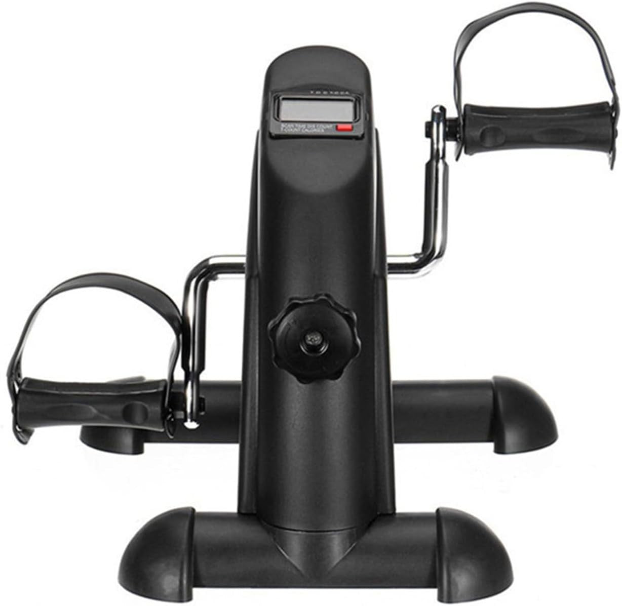 Mini Under Desk Pedal Exerciser LCD Adjustable Resistance Seated Bike