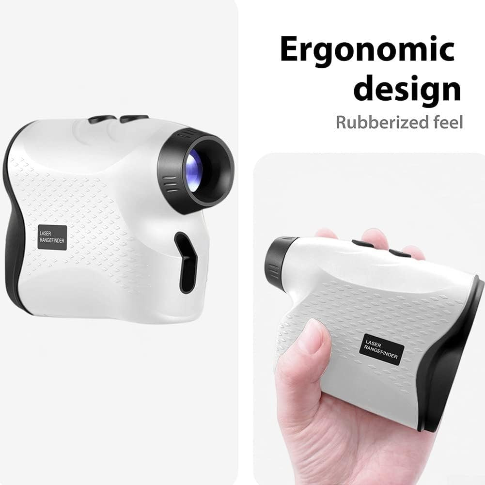 Golf Laser Rangefinder 500m Distance Finder 6X Magnification High Accuracy