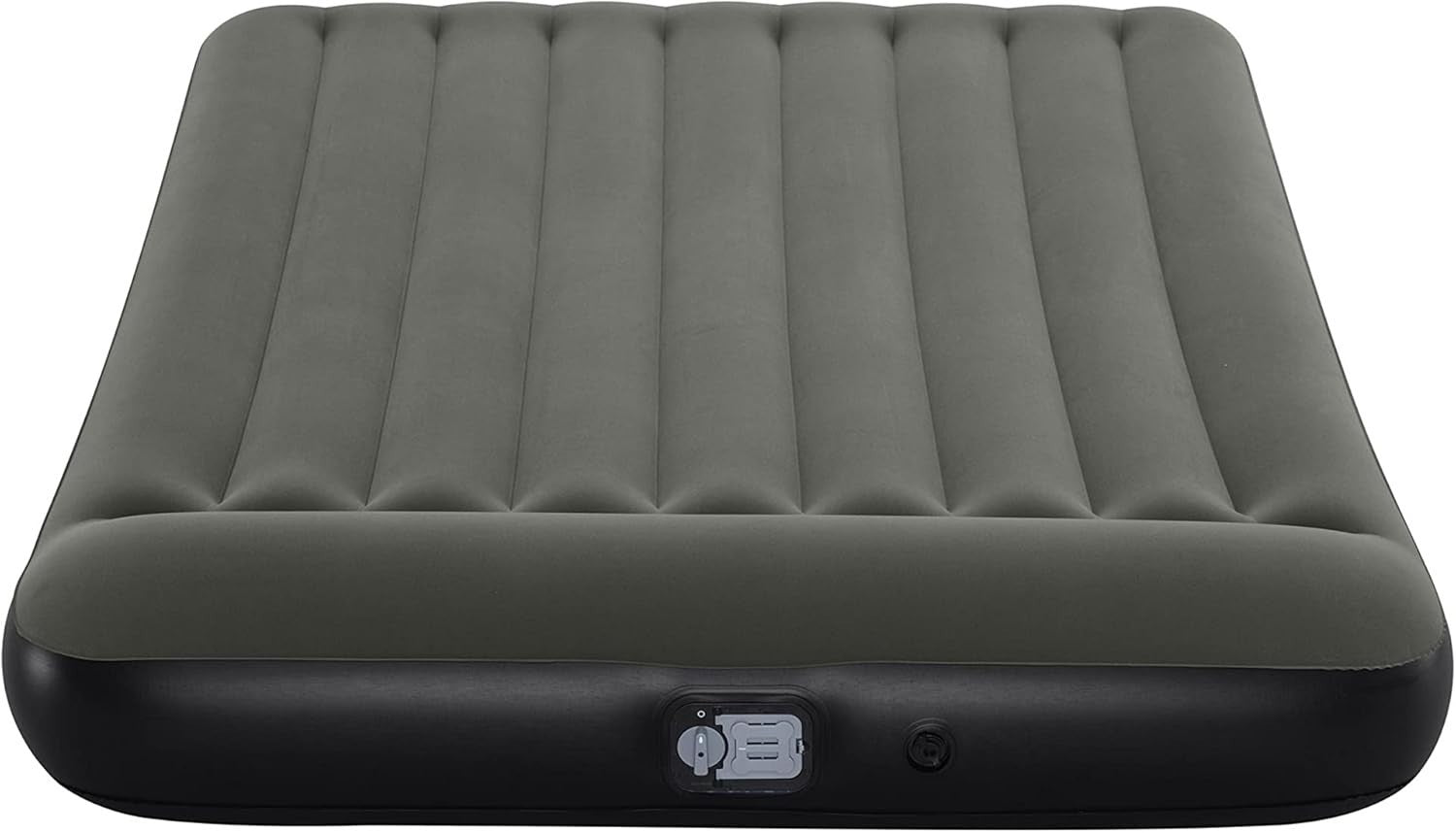 Air Bed Double XL Built-In Battery Pump Inflatable Mattress Queen Grey
