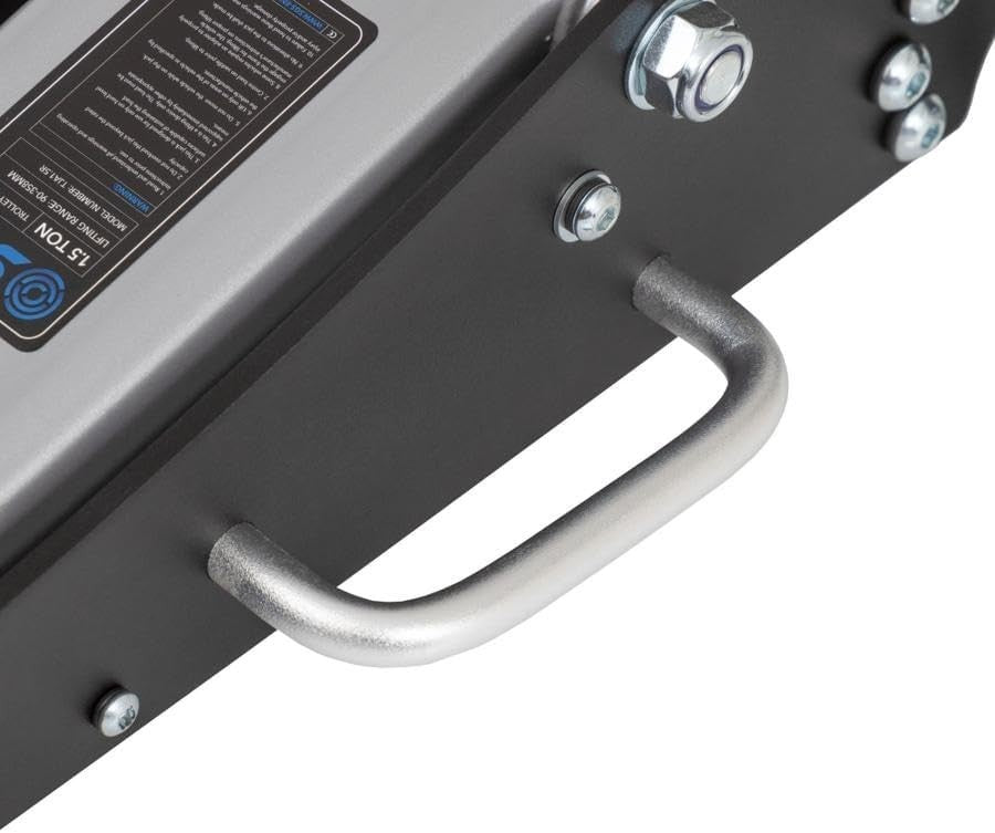 1.5 Ton Aluminium Trolley Jack Lightweight Low Profile Car Lift 90mm Entry