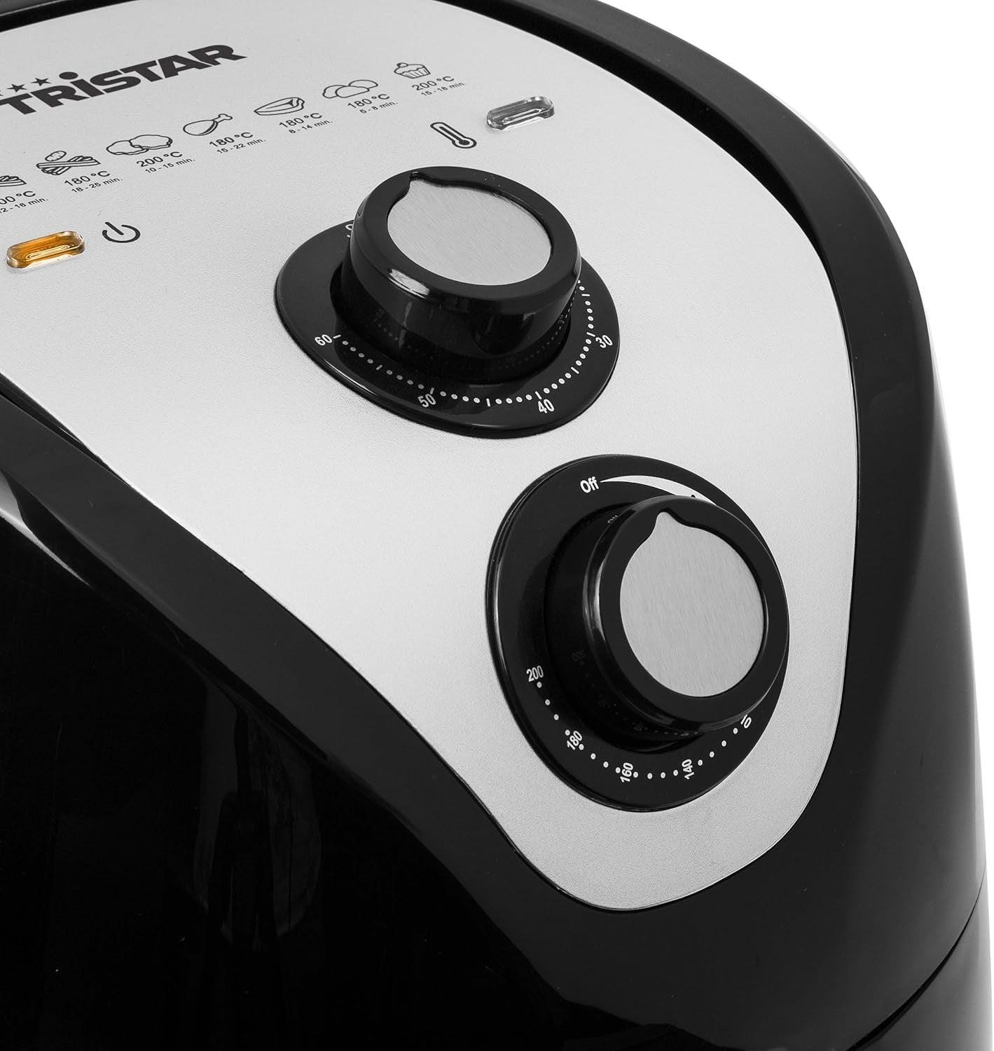 Air Fryer XXL 4.5L | Low-Oil Crisping, Temp Control, Non-Stick, Bake Grill Roast