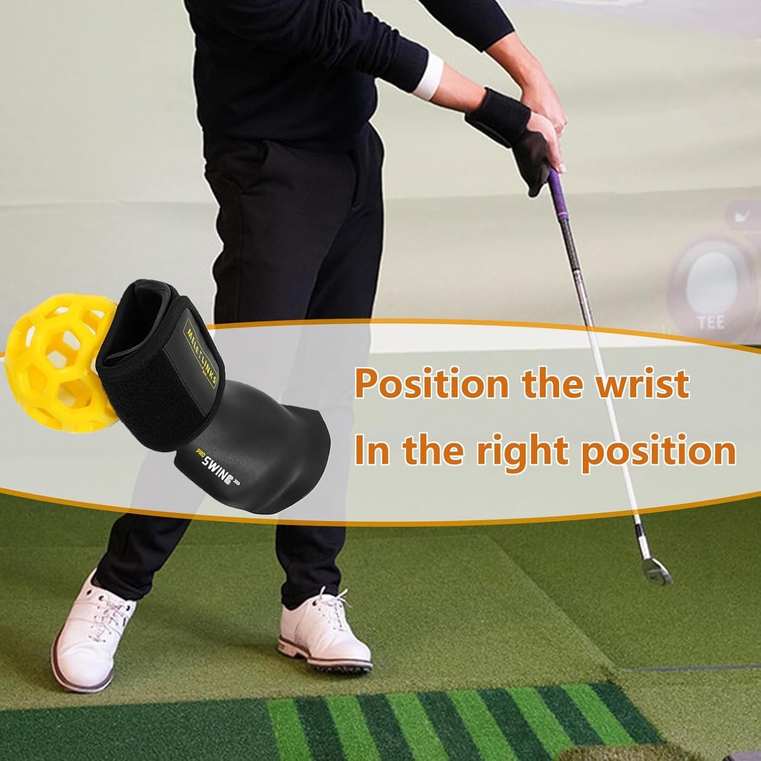 Golf Swing Trainer Ball Wrist Training Aid Set