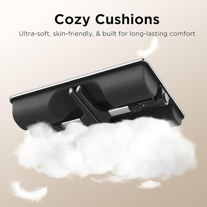 2-in-1 Adjustable Bed Laptop Table Folding Lap Desk Cushioned XXL Tray