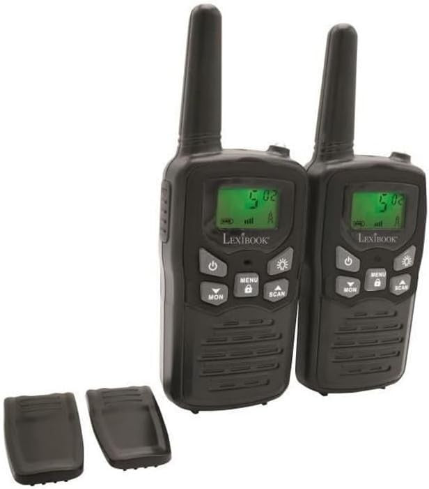 Kids Walkie Talkies Long Range 8km LCD Screen 8 Channel Outdoor Toy