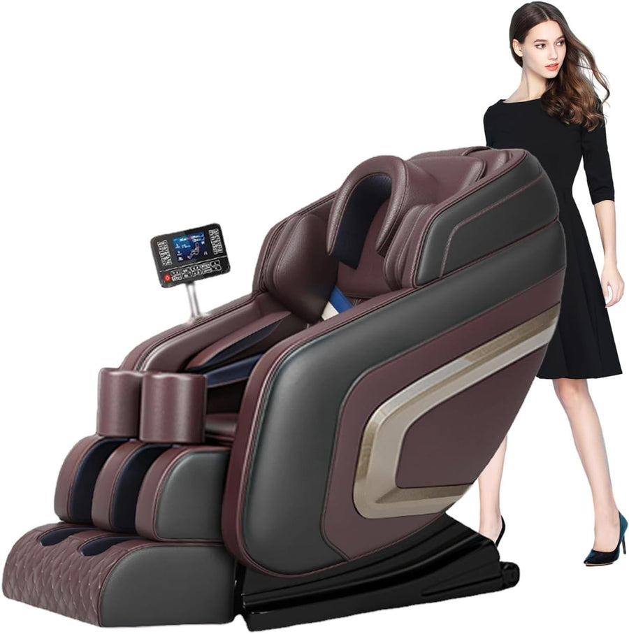 Full Body Zero Gravity Massage Chair with Heat, Airbags, Foot & Calf Rollers