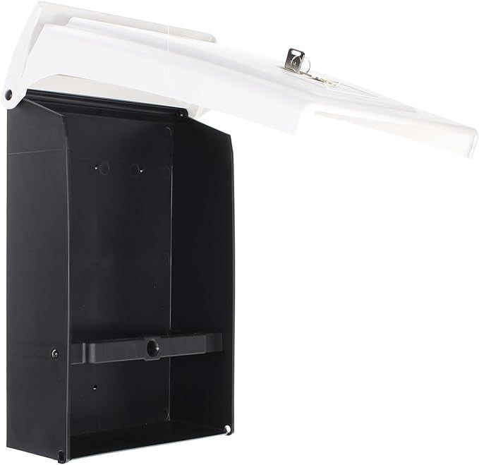 Lockable Waterproof Wall Mount Mailbox – UV Resistant, Fits A4 & Small Parcels