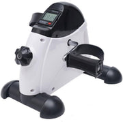 Foldable Under Desk Pedal Bike LCD Adjustable Resistance Rehab