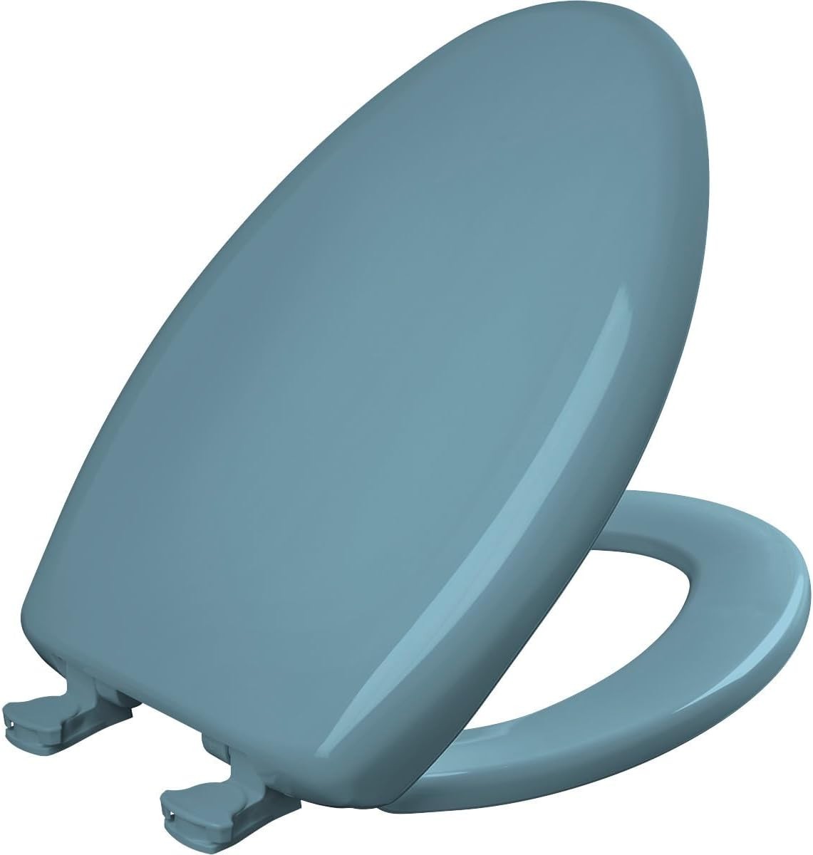 Slow Close STA-TITE Toilet Seat Plastic Regency Blue Elongated
