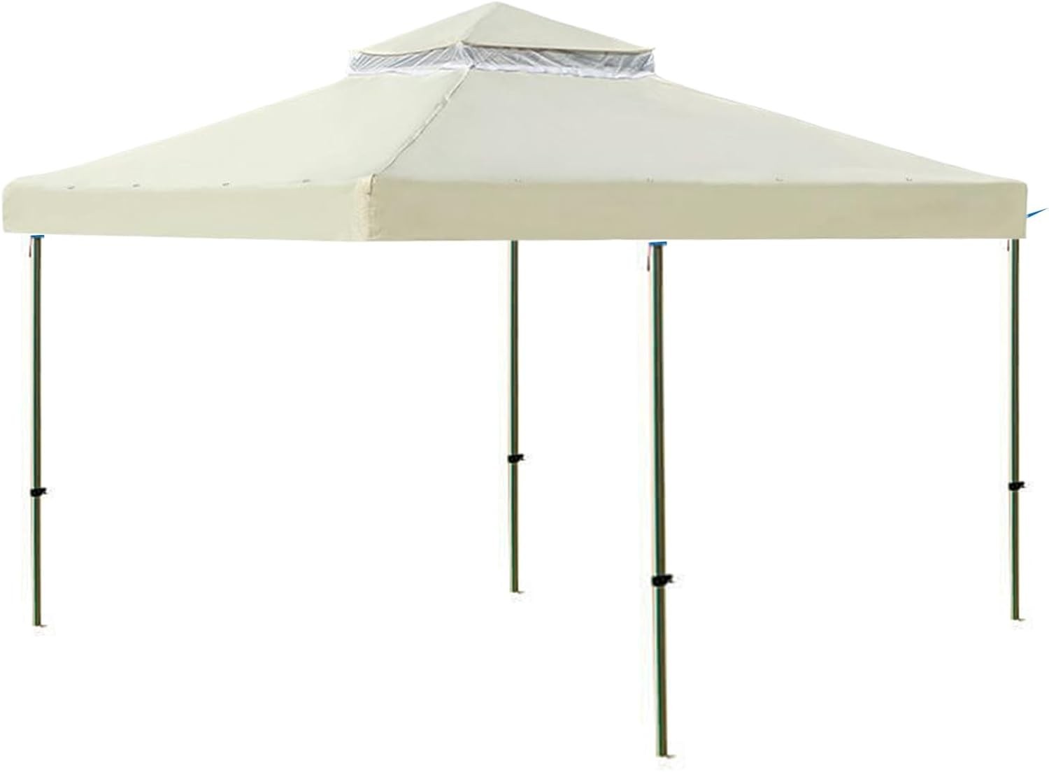 10x10Ft Double Layer Gazebo Canopy Waterproof Outdoor Patio Cover