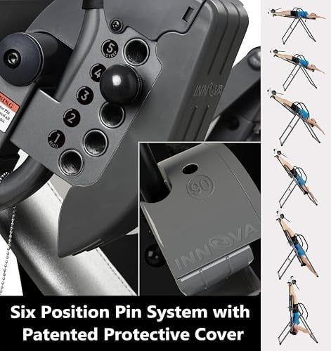 Inversion Table 6-Position Adjustable 300lb Capacity Backrest