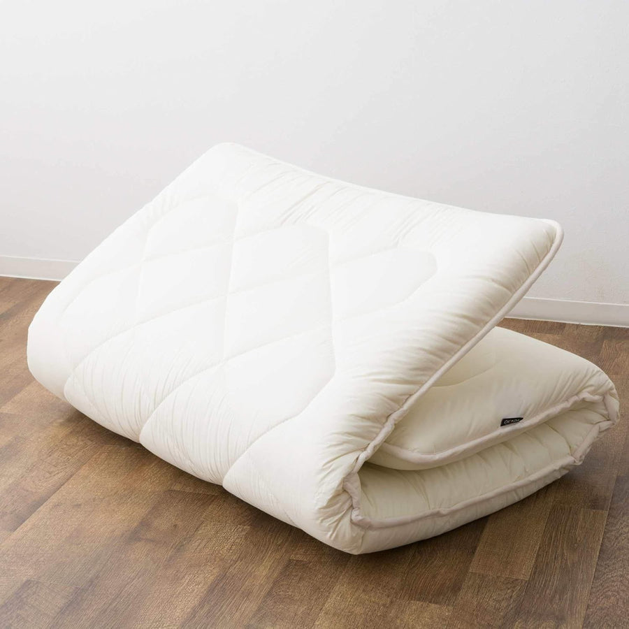 Japanese Floor Futon Mattress Single 10cm Thick Wool Firm Shikibuton Bed