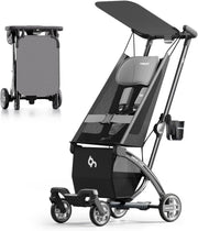 Auto Fold Travel Stroller Ultra Compact Cabin Approved Pushchair 22kg