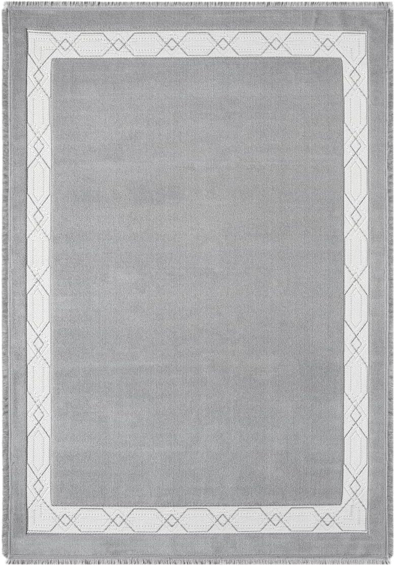 Washable Geometric Area Rug 120x170cm Anti Slip Soft Low Pile Home Decor