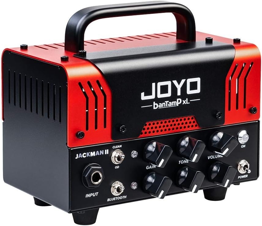20W Mini Guitar Amp Head Hybrid Tube 2-Channel Bluetooth Clean & Distortion