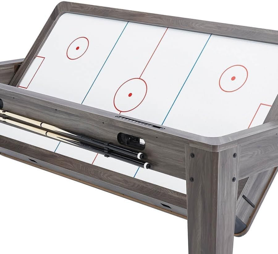 7ft 4-in-1 Games Table Pool Air Hockey Table Tennis Indoor
