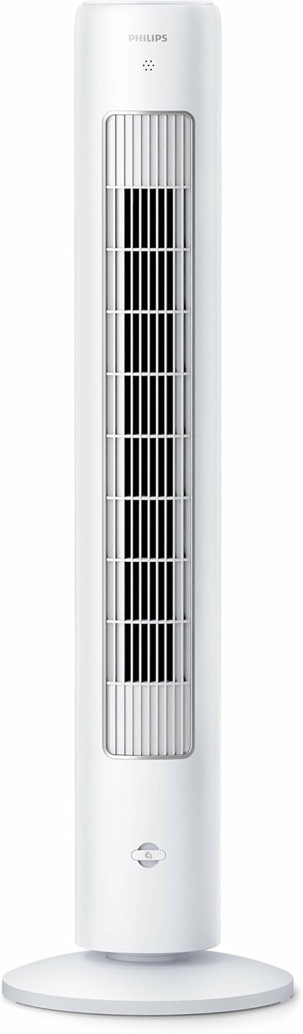 Smart Tower Fan – 3 Speed 2230m³/h Quiet 46dB Remote Control with Aroma Diffuser
