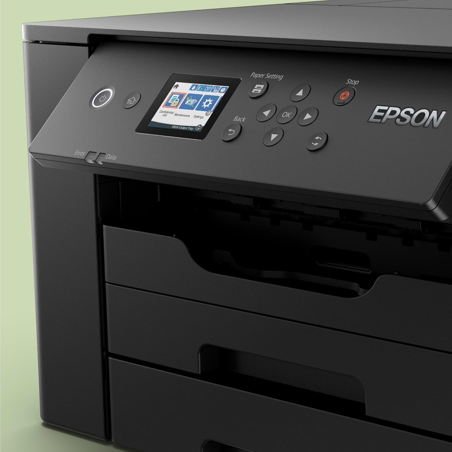 A3+ Wireless Colour Printer Scanner Copier Duplex 2-Tray Black
