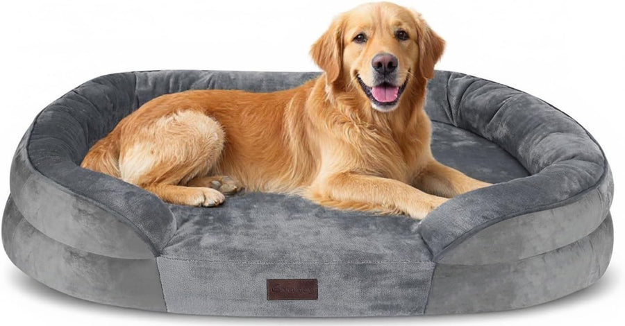 Extra Large Orthopedic Dog Bed 106x76x18cm Waterproof Sofa