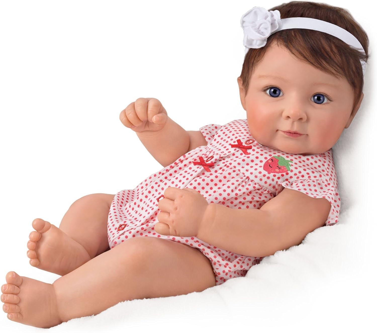 18 Inch Realistic Newborn Baby Doll Weighted Soft Body Lifelike