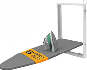 Wall Mounted Folding Ironing Board Compact Space Saving Fold Down