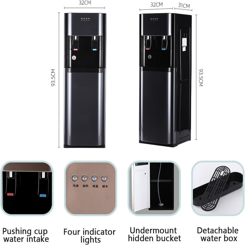 Freestanding Hot Cold Dispenser Bottom Loading Floor Standing