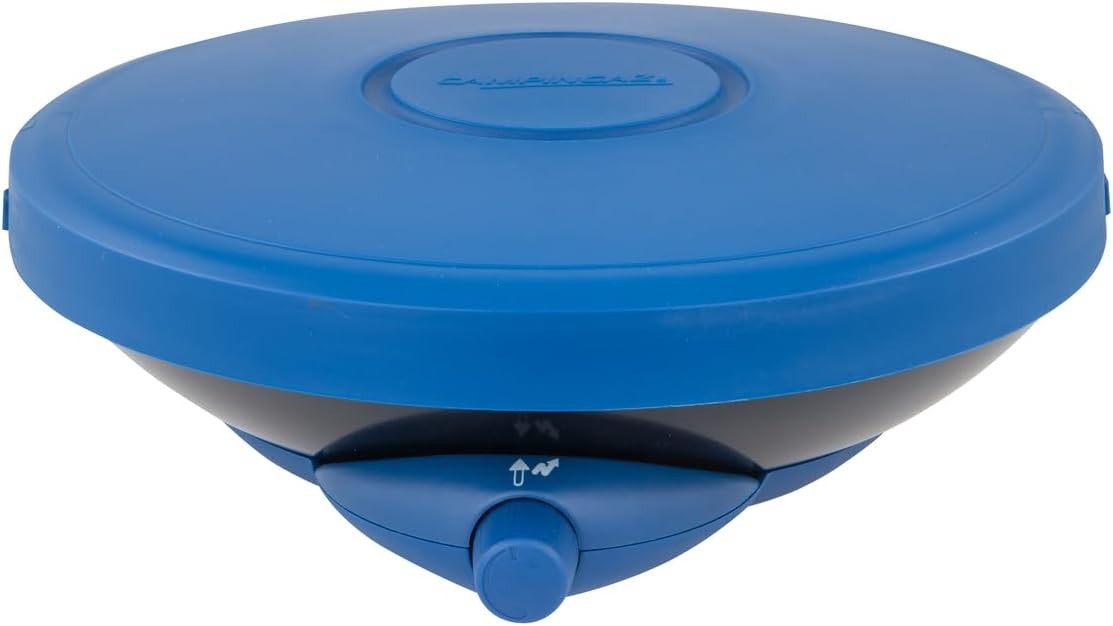 Portable Camping BBQ Gas Stove Grill with Griddle Plate & Pan Support